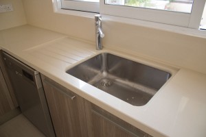 quartz undermount sink